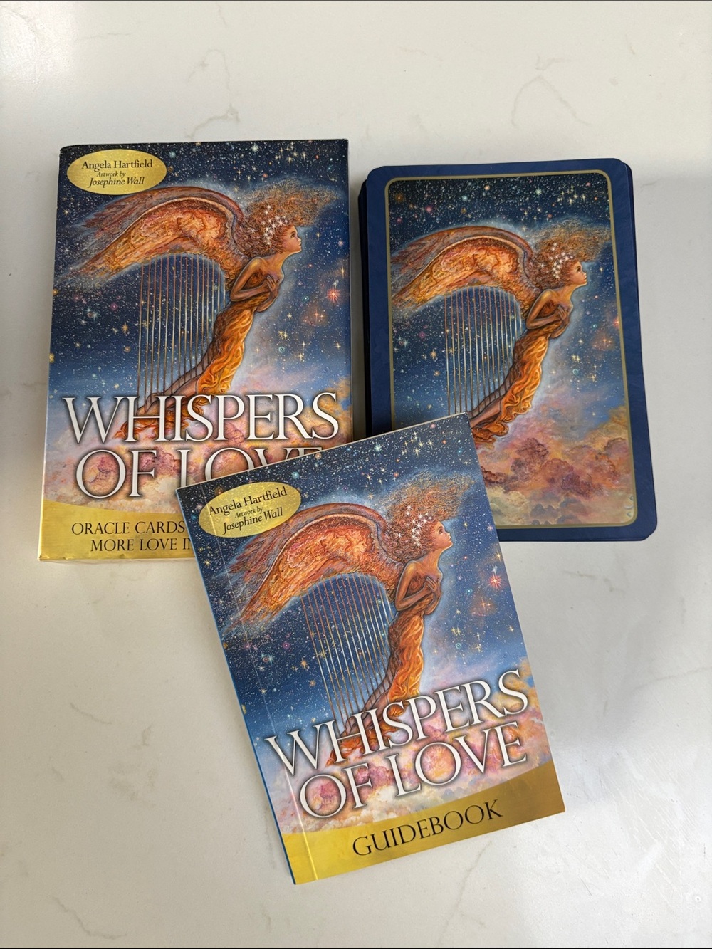 Whispers of Live Oracle Cards by Angela Hartfield artwork by Josephine Wall